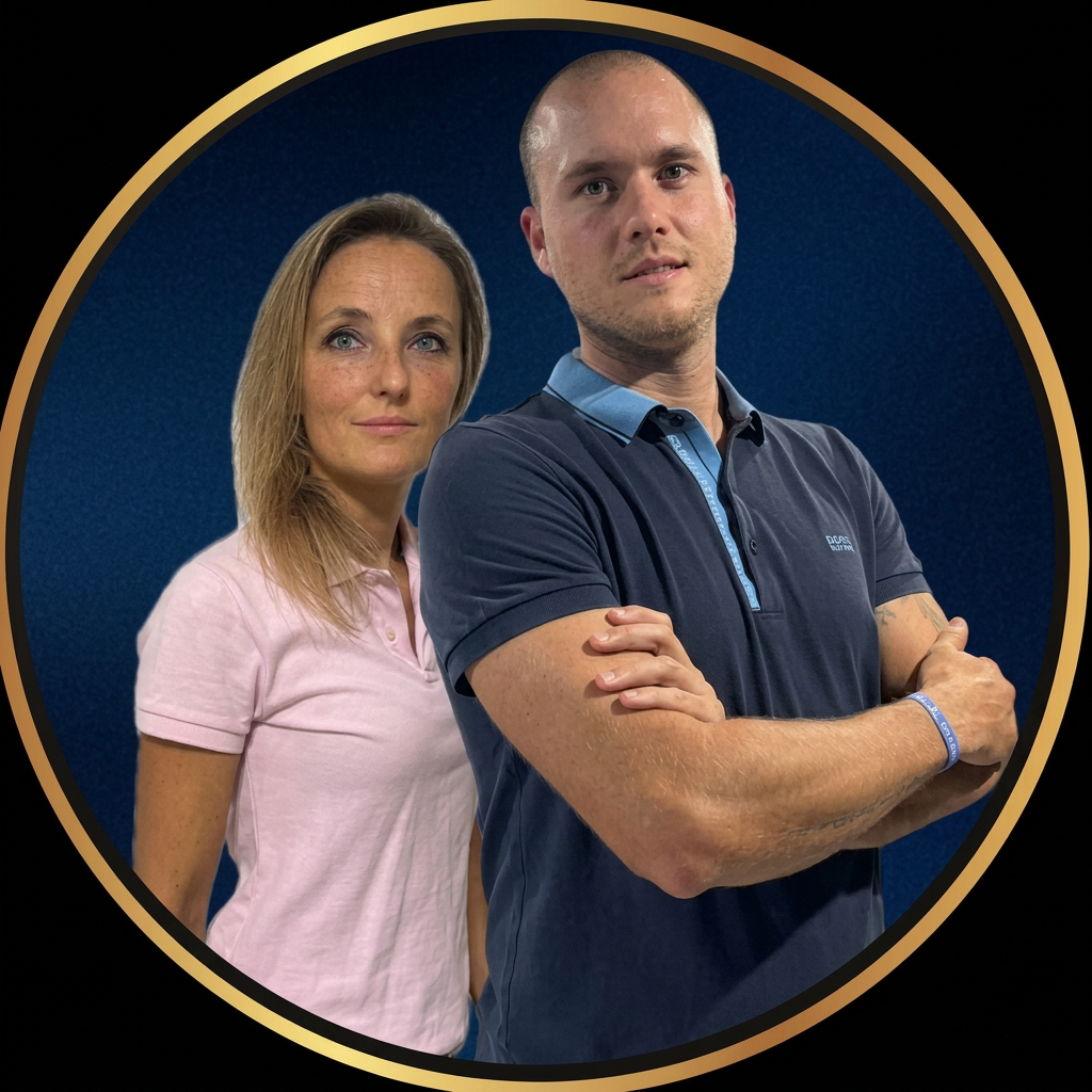 Portrait de Adrien & Emily, Fondateurs